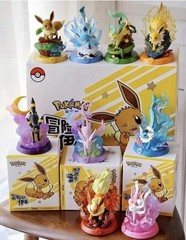 NEW Authentic Funism Pokémon Eevee Evolution Case 9 Blind Box Second Edition