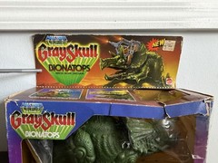 MASTERS OF THE UNIVERSE BIONATOPS DINOSAUR TRICERATOPS 1986 GRAYSKULL VTG NIB