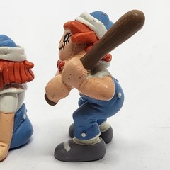 Vintage Raggedy Ann & Andy PVC Figures X3 1981 W Berrie 2.5″ COL-5053