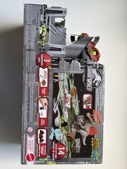 Mattel Jurassic World Cage Crasher SPINOSAURUS Crushivores Toy Figure