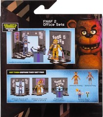Jazwares FNAF Five Nights at Freddy’s Office Set Withered Chica 5-in Figure New