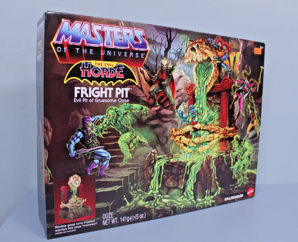 Mattel -JMJ23- Masters of the Universe Fright Pit Slime Playset – Exclusive