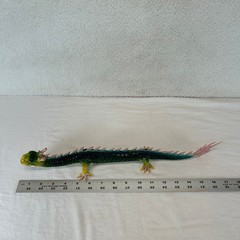 Vintage 1979 Imperial Dragon Sea Monster Figure Hong Kong 17″ Long