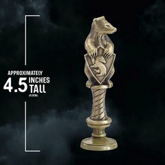 The Noble Collection Harry Potter Hufflepuff Wax Seal – 6.5in (16.5cm) Die Cast