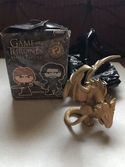 Funko Mystery Minis Game of Thrones Series 2 Gold Drogon 1/36 Dragon figure