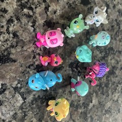 Lot Of 10 Hatchimals Colleggtibles – Multiple Series