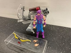 Marvel Legends Hawkeye With Sky-Cycle Avengers 60th Anniversary Complete 6”