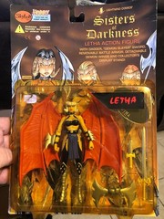 Demon Skin Letha- un-opened variant Sisters of Darkness figure, Skybolt 1998 !!
