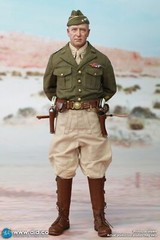 DID A80164+E60071 WWII US Army General George Patton & Accessory Kit 1/6 Model