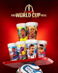 McDonald’s AUS 2026 FIFA World Cup Adult Meal 470ml Collectible Cups NEW – Pick