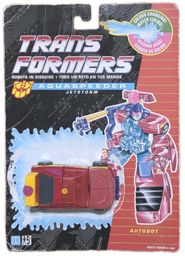 UK/European G2 Transformers Aquaspeeders JETSTORM Figure