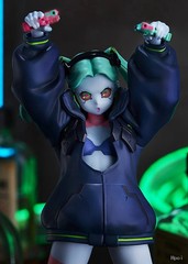 Cyberpunk Edgerunners Figure The Gun Rebecca Anime Figure. 17cm with box