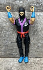 Vintage 1985 Rambo Force of Freedom Black Dragon Ninja Action Figure