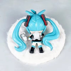 11CM Hatsune Miku Sleeping Anime Action Figure Desktop Ornament Kawaii