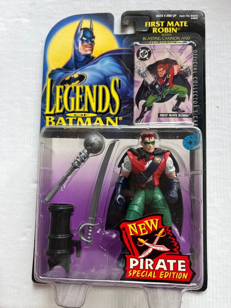 LEGENDS OF BATMAN First Mate Robin MIP MOC 1995 626