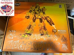 NEW COMPLETE GOLD Predaking Cang-Toys CT-Chiyou COMBINATION TRANSFORMER 01-08