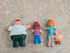 Vintage 2004 Family Guy Figures Lot Of (4) Bendable