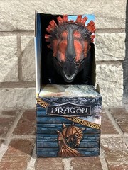 NEW! 2025 How to Train Your Dragon Titan Red Death Volcano Island Action Figure