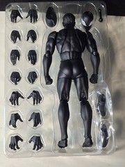 Whale Works WW03E Male Body Ash Limited Black (White Eye) Spider-Man/Venom Base
