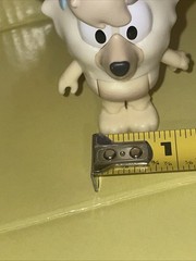 Bluey Friend JUDO Chow Chow White Dog Fancy Hair Replacement Figure Blue NEW