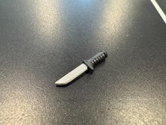 G.I. Joe Classified Metal-Head 6” Scale GRENADIER KNIFE ACCESSORY 1/12 KITBASH