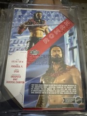 WWE Ultimate Edition Roman Reigns Autographed Fanatics Cert Mattel OTC LJN ROCK