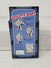 GAMEBOTS Roulette Wheel Robot 1980s Vintage Transformers Space Toy