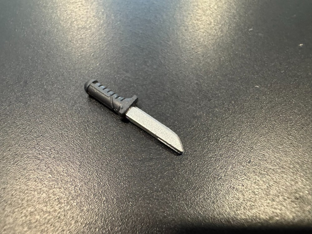 G.I. Joe Classified Metal-Head 6” Scale GRENADIER KNIFE ACCESSORY 1/12 KITBASH