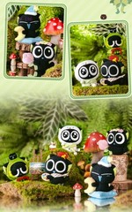 Luo Xiao Hei Four -Season Journey Plush Blind Box,Cute Dolls Girls, Peripherals