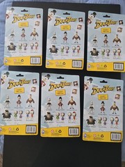 Rare Lot Of 6 Disney DuckTales Action Figures Phatmojo New In Boxes Mint