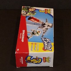 2009 Toy Story 3 Action Links Spaceship Vehicle Stunt w/ Buzz Lightyear Figure