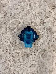 Transformers Movie Storm Surge Cyber Key Accessory Hasbro 2007 Blue/Silver Part