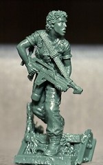 PLASTIC PLATOON US Marines Aliens Toy soldiers 1:32 Special set