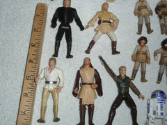 LOT STAR WARS 1990s-2000s 3.75 ACTION FIGURES JABA W/ ACCESSORIES HASBRO