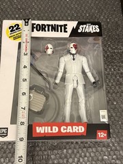 Fortnite Wild Card 7” Action Figure McFarlane Toys Epic Games High Stakes 2019