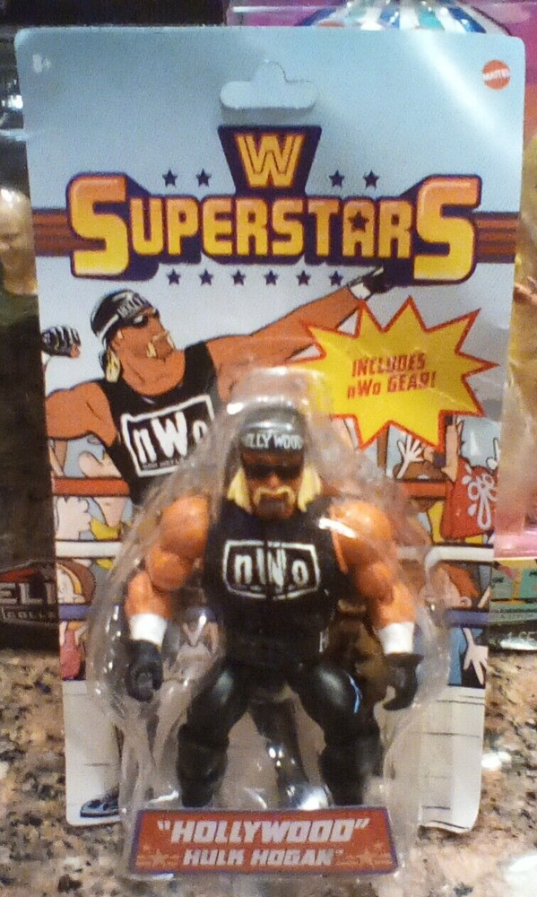 WWE Superstars Hollywood Hulk Hogan Series 1 Action Figures slightly DMG PKG
