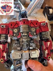 NEW BOX Lucky Cat MVP-01 Atlas AUTOBOT TRANSFORMER MOVIE 7 Op timus prim 25CM US
