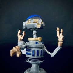 RX-24 Pilot Droid for 3.75 in & 6 in Figure Diorama (1:18 & 1:12 )