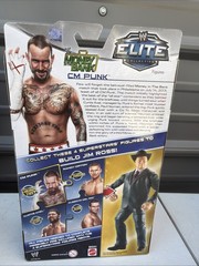 CM PUNK WWE ELITE COLLECTION JIM ROSS BAG TOYS R US EXCLUSIVE FACTORY SEALED
