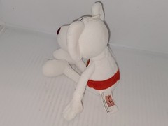 2001 Vintage Toy Soft Plush Doll Danger Mouse Cartoon Figure. RARE HTF Collectib