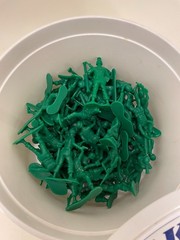 Disney Pixar Toy Story Bucket O Soldiers Used*
