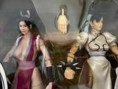 MAI & CHUN LI – CAPCOM VS. SNK 2 – Full Action Figures ‘05 Comicon BNIB -Rare
