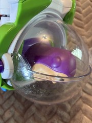 Buzz Lightyear Talking Figure Thinkway Disney Pixar Wings Pop Open