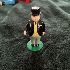 Thomas and Friends Sir Topham Hatt Diecast Ertl 1990 Figure Top Hat Mayor