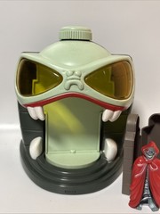 Vintage Glasslite Thundercats Mini Mumm-Ra Crypt Playset w Mumm-Ra Figure Rare