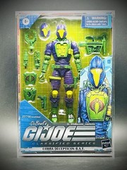 Decepticon Cobra BAT Classified GI Joe Custom With Case And Framed MiniPoster
