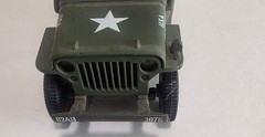 Vintage Beetle Bailey 1/32 Willys Jeep Military Vehicle