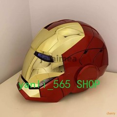 US! Iron Man Gold Mask Cosplay AUTOKING MK5 1:1 Helmet Wearable Voice-control