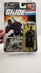 GI JOE SNAKE EYES COMMANDO w/ TIMBER 2008 COMIC SERIES *MOC