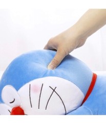 MORIPiLO Doraemon Cuddle Pillow Plush Cushion Stuffed Toy M 17.7in New Japan